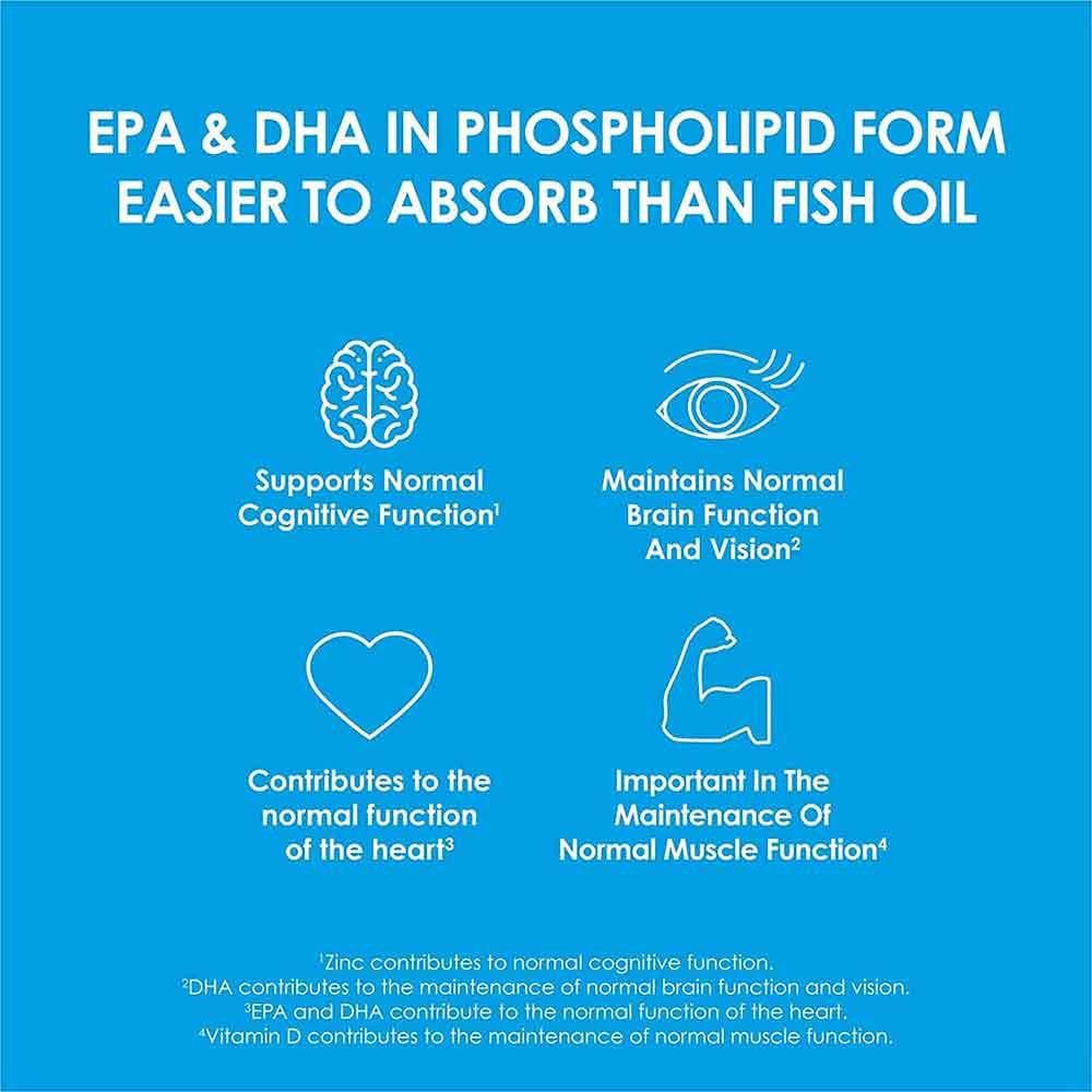 Cleanmarine Krill Oil 100% Pure 60 Capsules