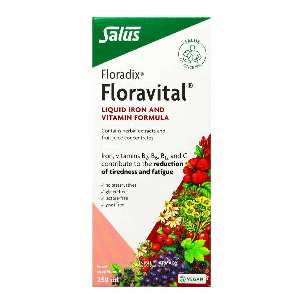 Floradix Liquid Iron And Vitamin Formula 250ml