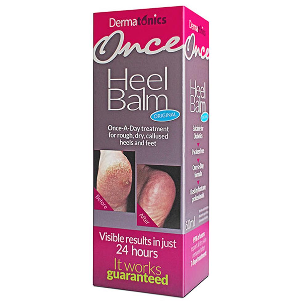 Dermatonics Once Heel Balm 60ml – heals and softens dry, cracked heels