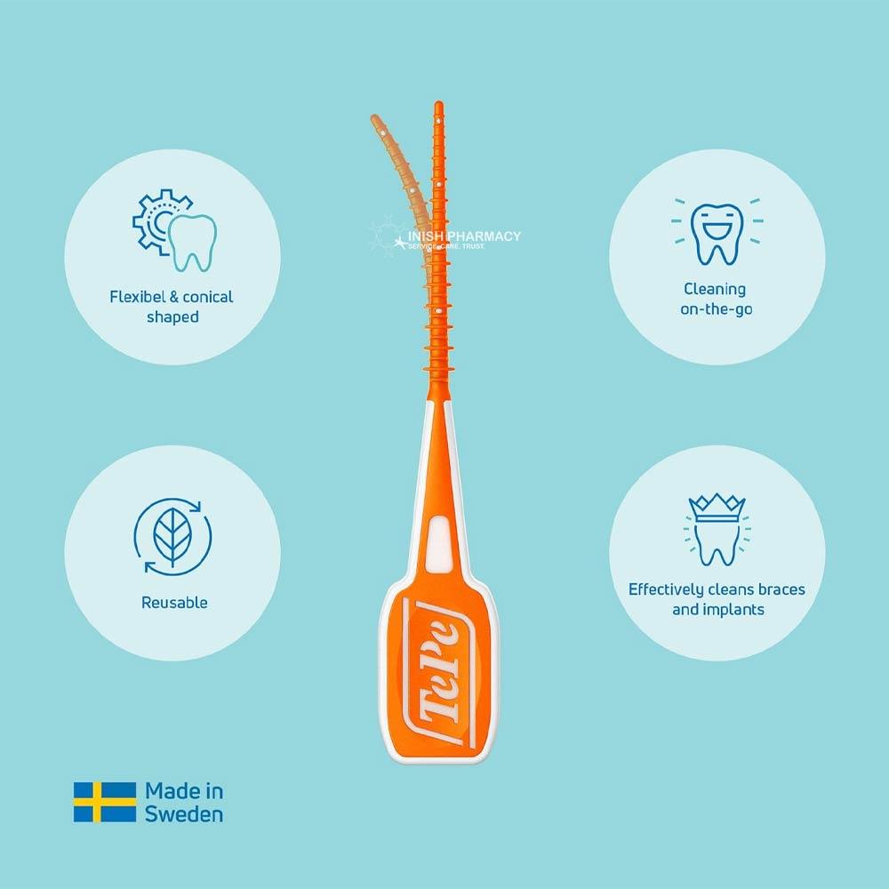 TePe EasyPick Brushes XS/S Orange 36 Pack