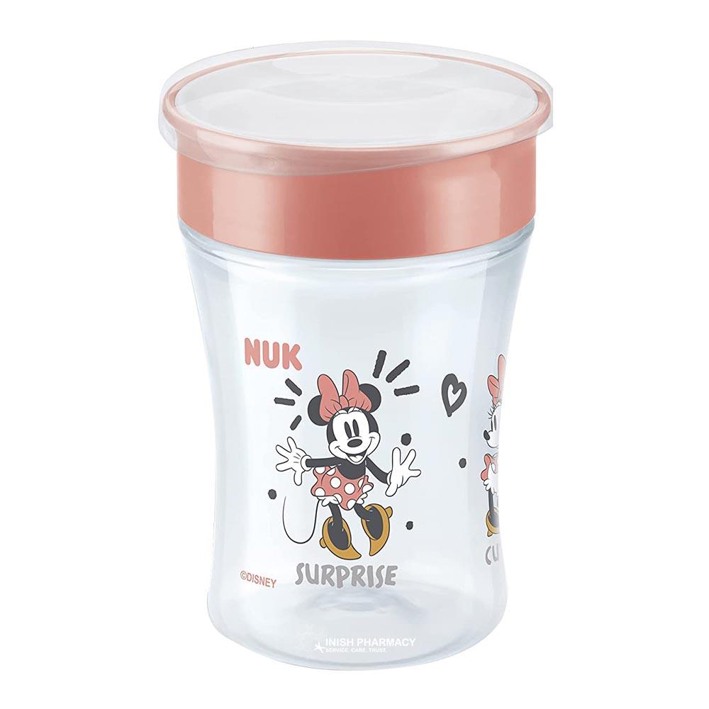 NUK Magic Cup Minnie 8m+ Dusky Pink