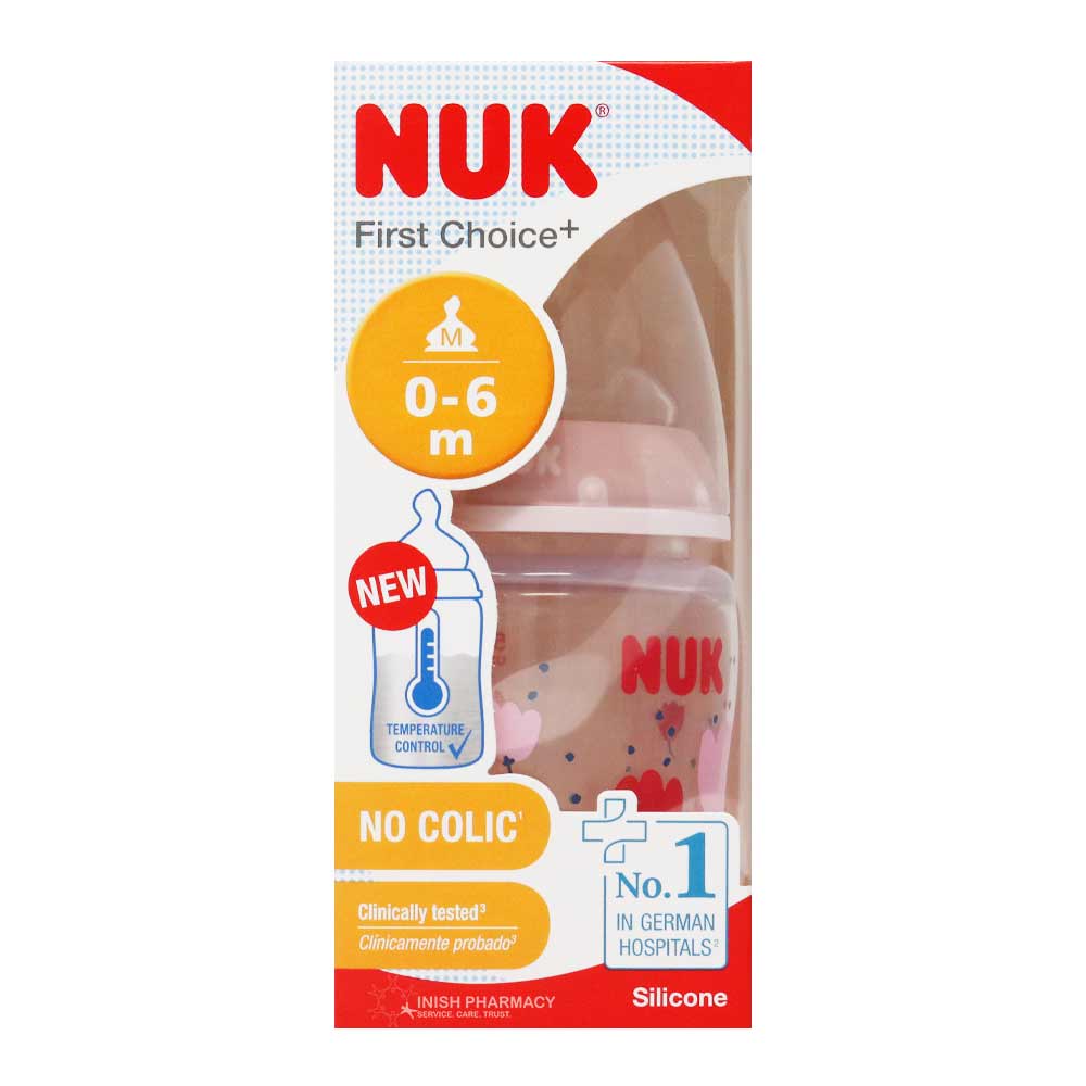 NUK First Choice Temperature Control Bottle 0-6m 150ml