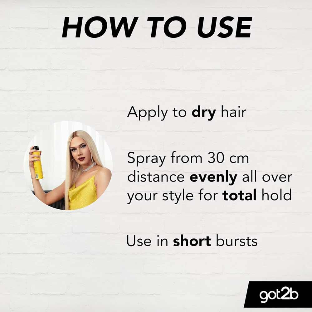 Schwarzkopf Got2b Glued Blasting Freeze Spray 300ml