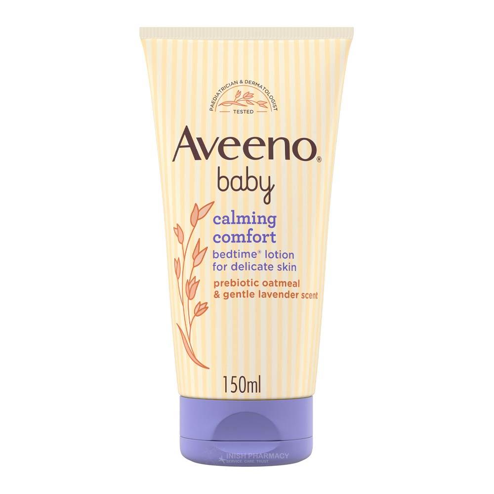 Aveeno Baby Calming Comfort Bedtime Lotion For Delicate Skin 150ml – a gentle, skin-safe essential for baby care