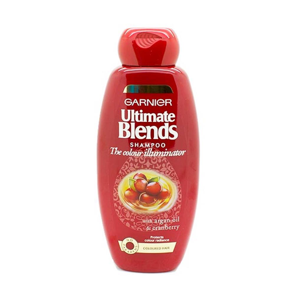 Garnier Ultimate Blends Colour Illuminator Shampoo 400ml – protects and prolongs colour-treated hair
