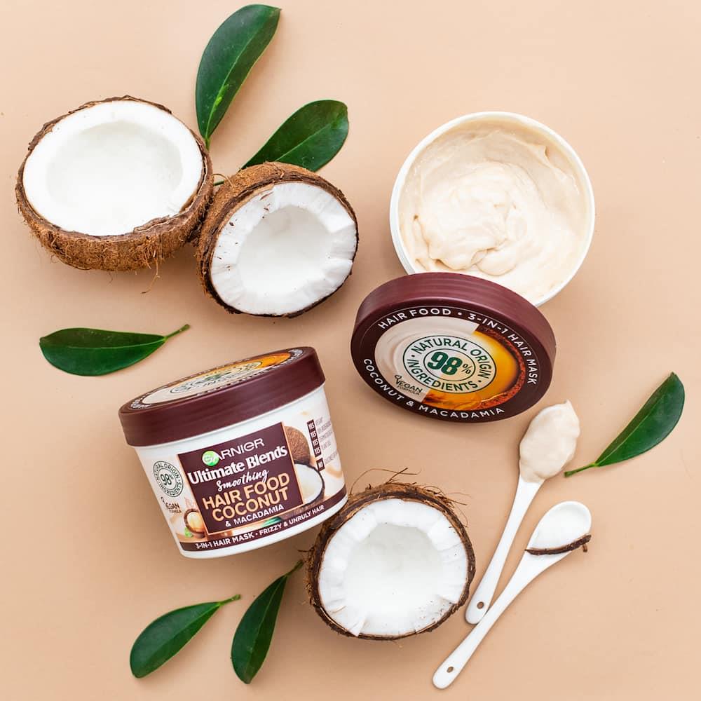 Garnier Ultimate Blends Smoothing Hair Food Coconut 400ml