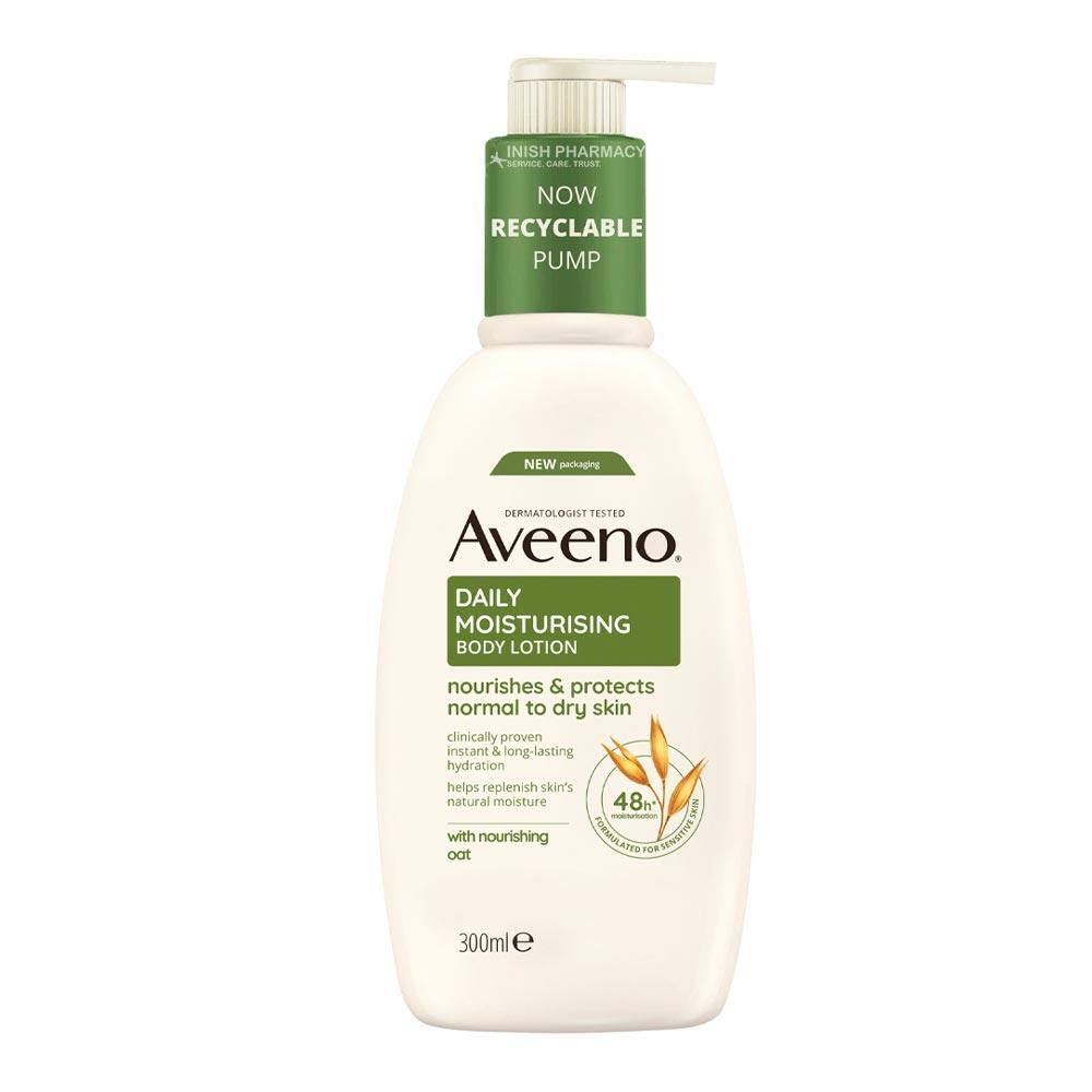Aveeno Daily Moisturising Lotion Pump 300ml – moisturises and protects skin daily