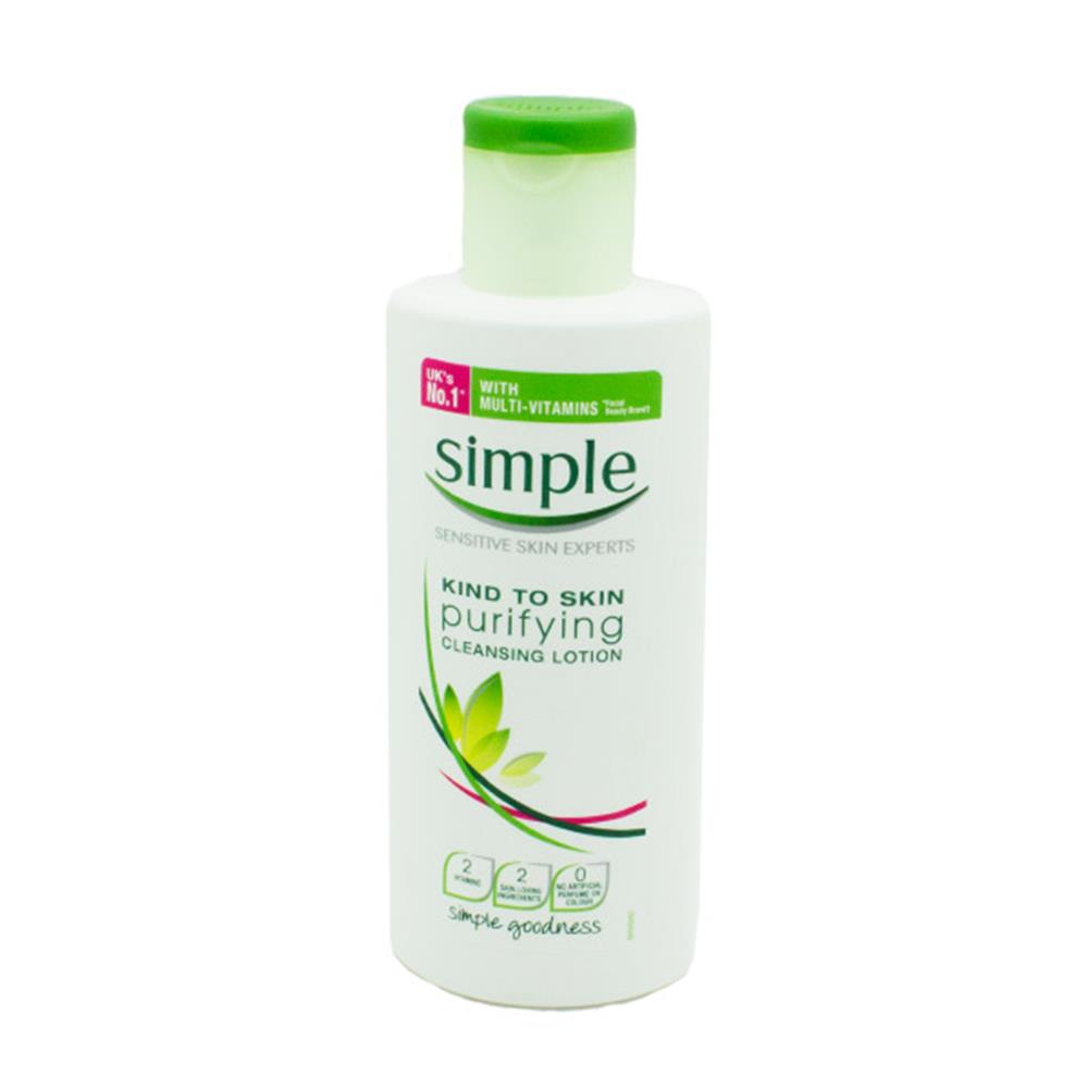 Simple Kind To Skin Purifying Cleansing Lotion 200ml