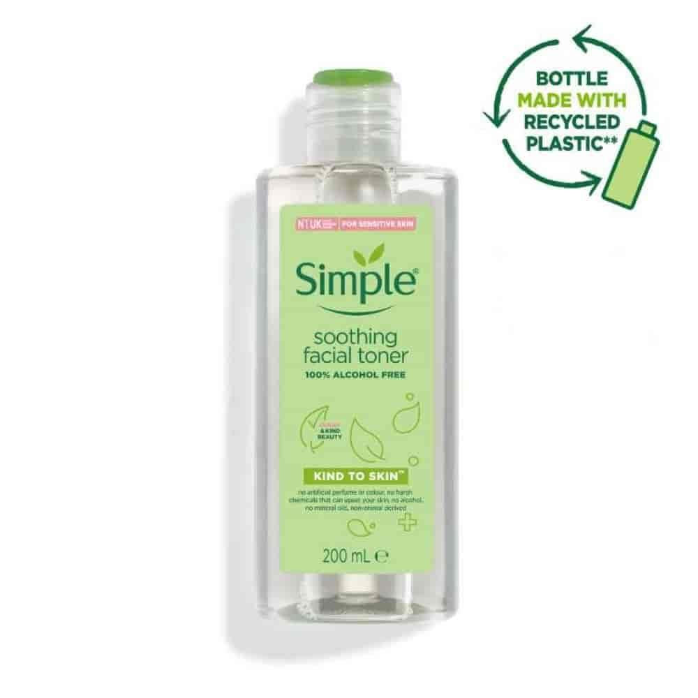 Simple Kind To Skin Soothing Facial Toner 200ml