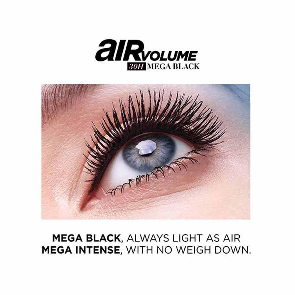 L'Oreal Paris Air Volume 30h Mega Mascara Black