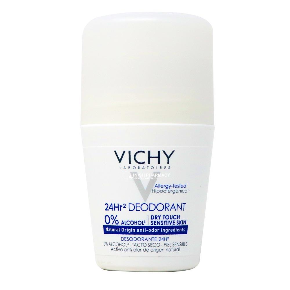 Vichy Deodorant 24Hour Protection Roll On 50ml