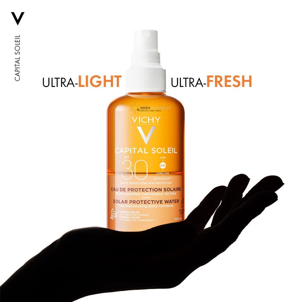Vichy Capital Soleil Protective Water Tan Enhancing SPF30 200ml