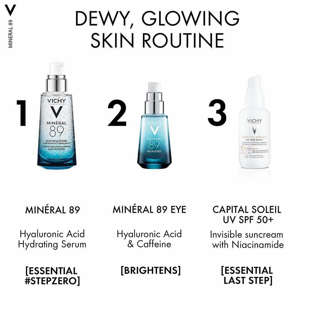 Vichy Mineral 89 Hyaluronic Acid Hydration Booster Serum 30ml