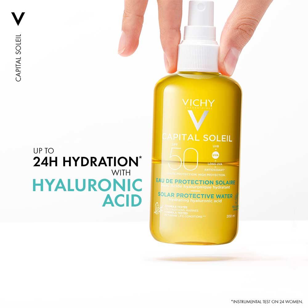 Vichy Capital Soleil Solar Protective Water Hydrating SPF50 200ml