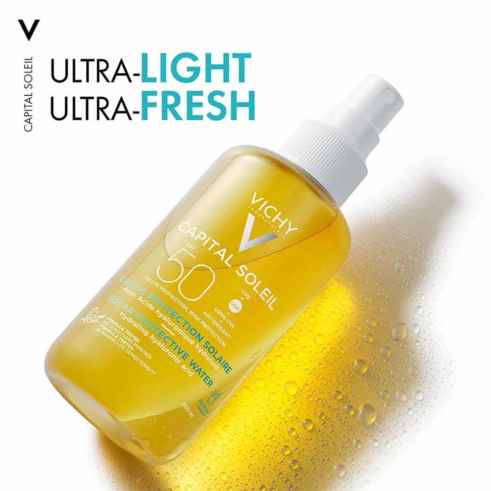 Vichy Capital Soleil Solar Protective Water Hydrating SPF50 200ml