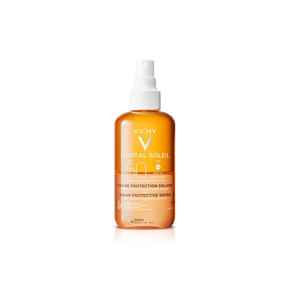 Vichy Capital Soleil Protective Water Tan Enhancing SPF50 200ml