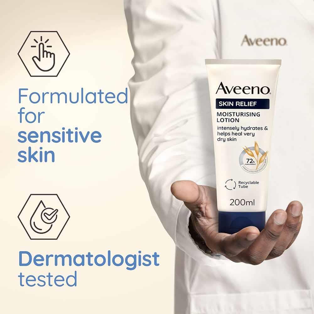 Aveeno Skin Relief Shea Butter Moisturising Lotion 200ml