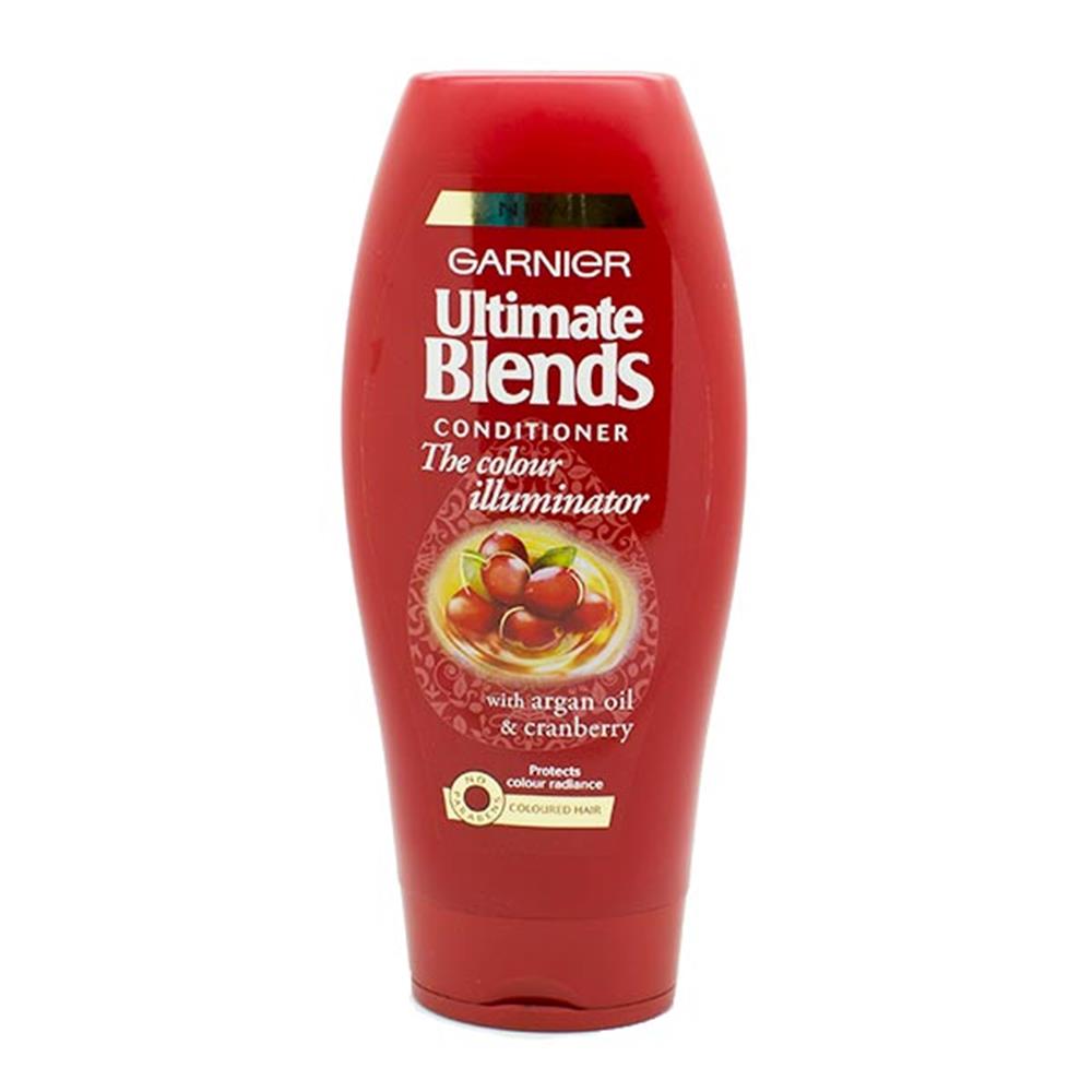 Garnier Ultimate Blends Colour Illuminator Conditioner 400ml – protects and prolongs colour-treated hair