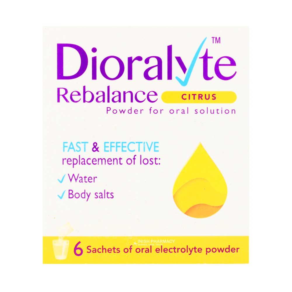 Dioralyte Rebalance Citrus 6 Pack