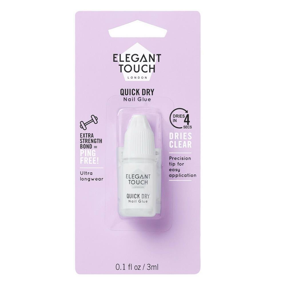 Elegant Touch Quick Dry Nail Glue 3ml