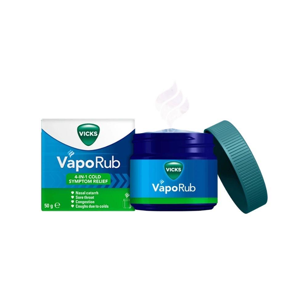 Vicks VapoRub Ointment 50g – relieves nasal congestion and sinus pressure