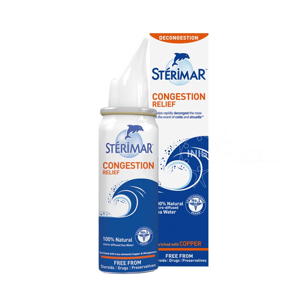 Sterimar Congestion Relief 100% Natural Spray 50ml
