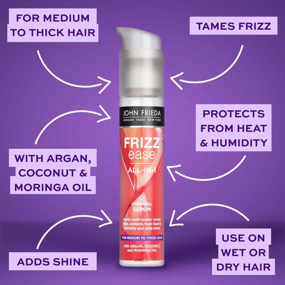 John Frieda Frizz Ease All In One Original Serum For Medium To Thick Hair 50ml