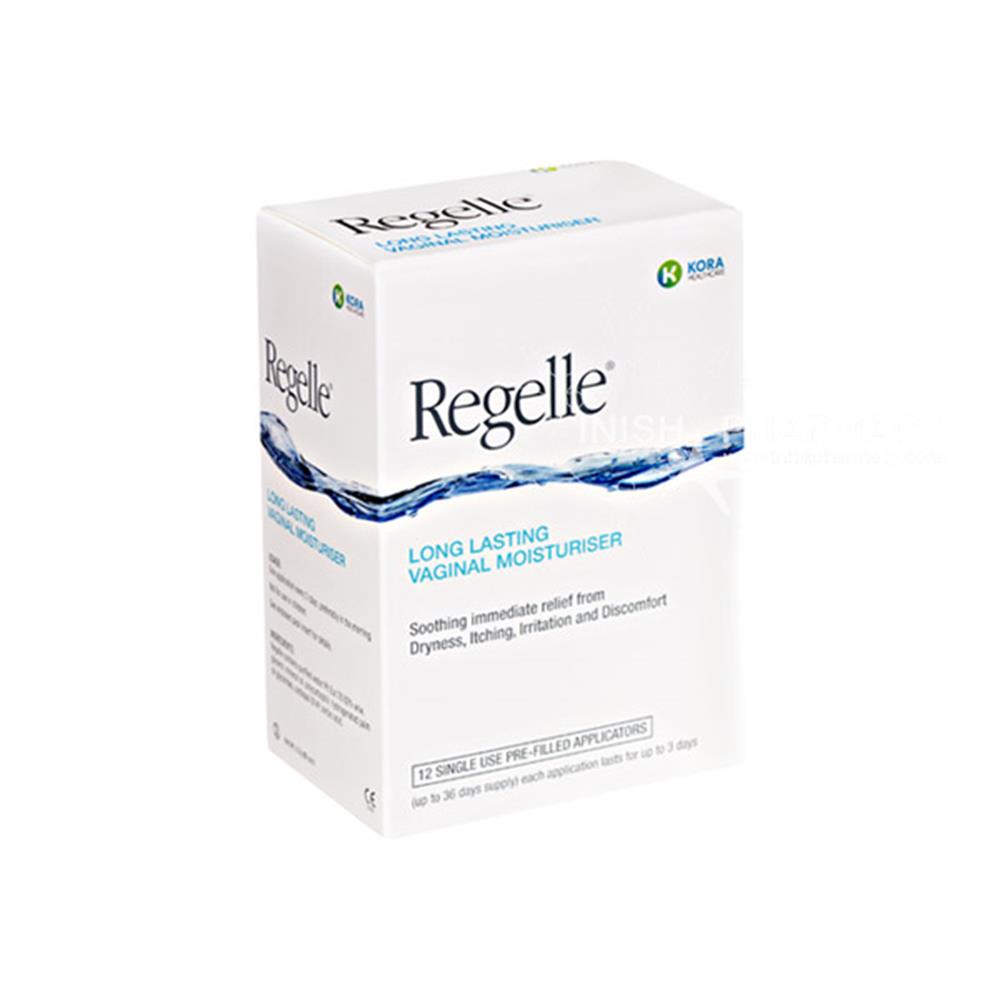 Regelle Long Lasting Vaginal Moisturiser 12 Pre-filled applicators – a clinically tested vaginal treatment