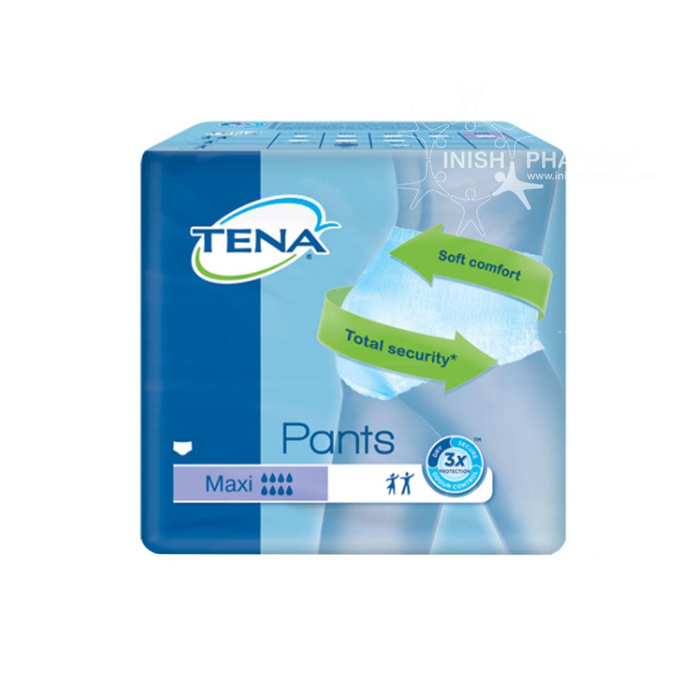 Tena Pants Maxi Large 10 Pack – provides discreet, secure incontinence protection