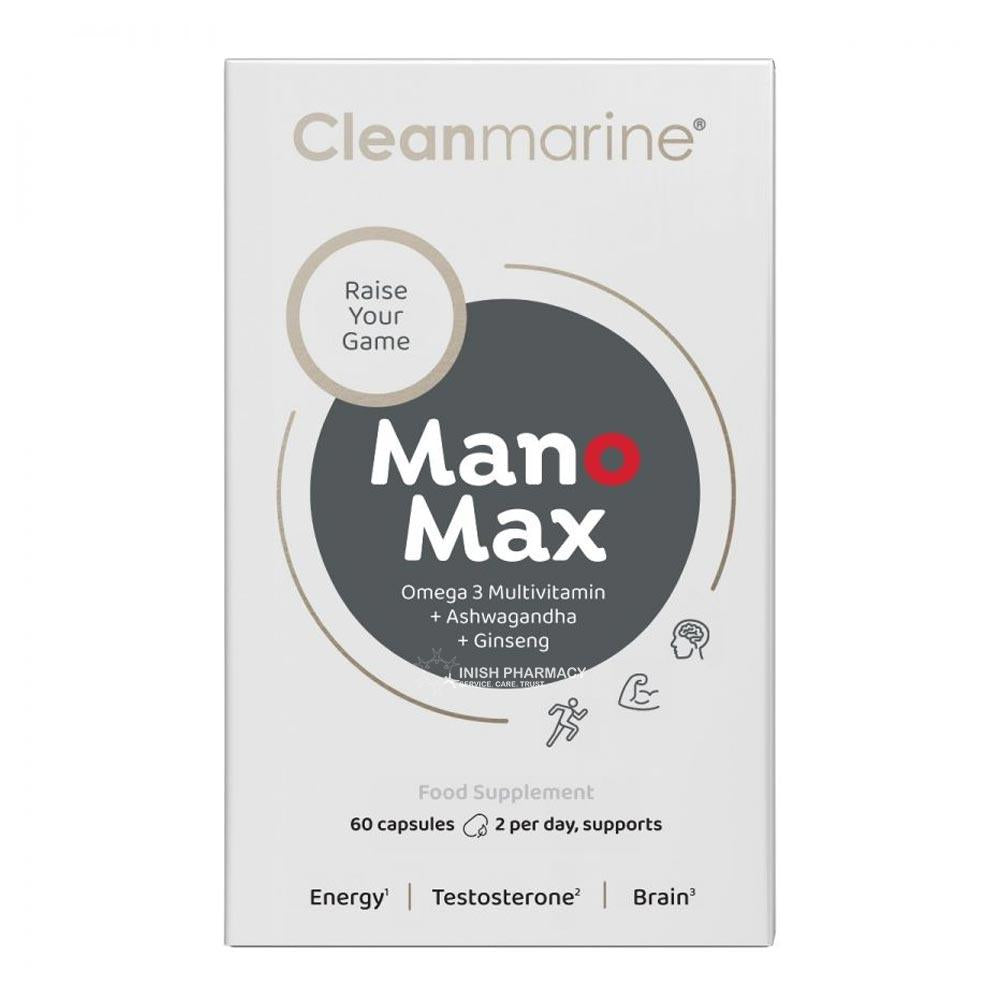 Cleanmarine Manomax for Men 60 Capsules