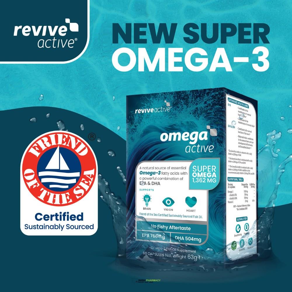 Revive Active Omega Active Super Omega 60 Pack