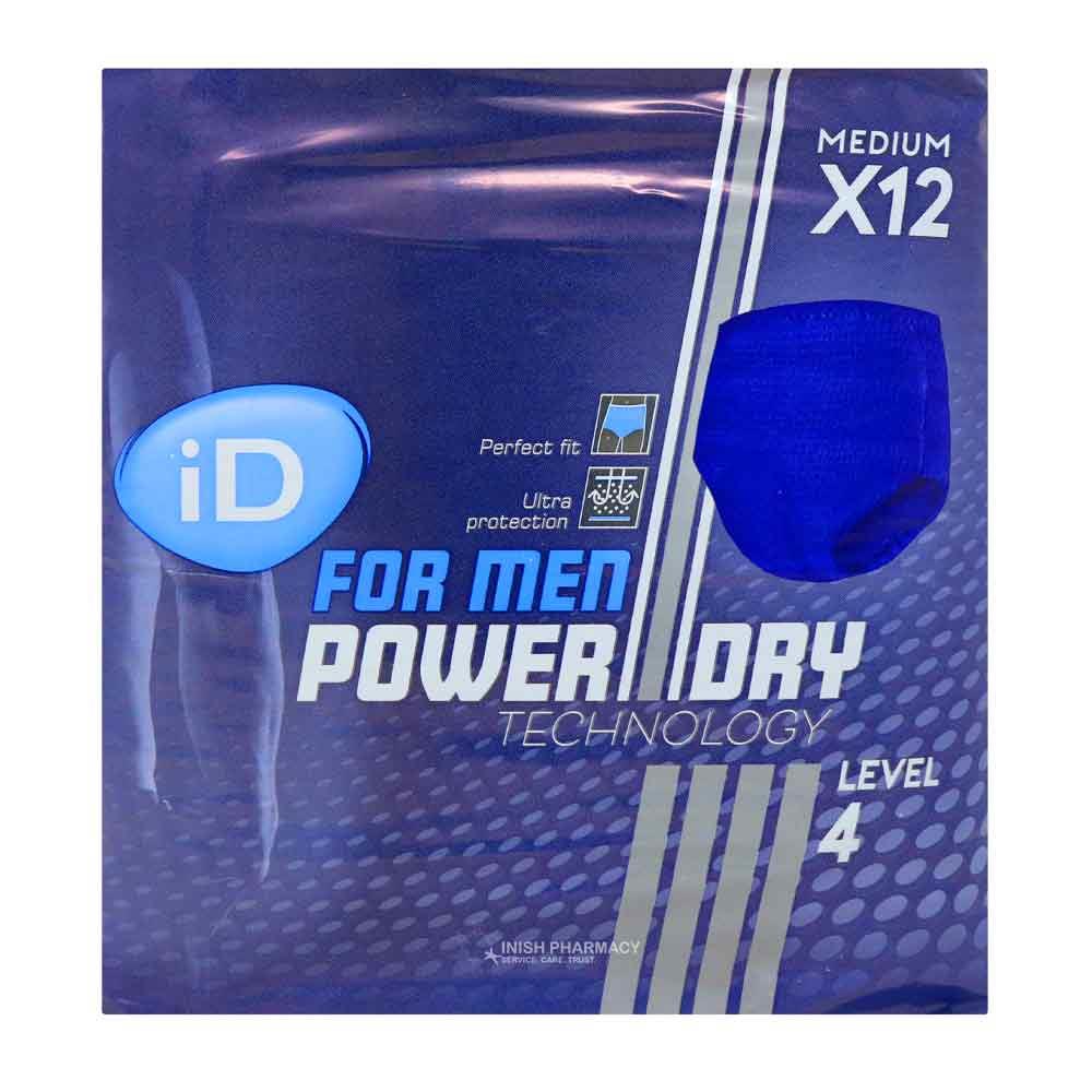 iD Men Pants Level 4 Medium 12 Pack