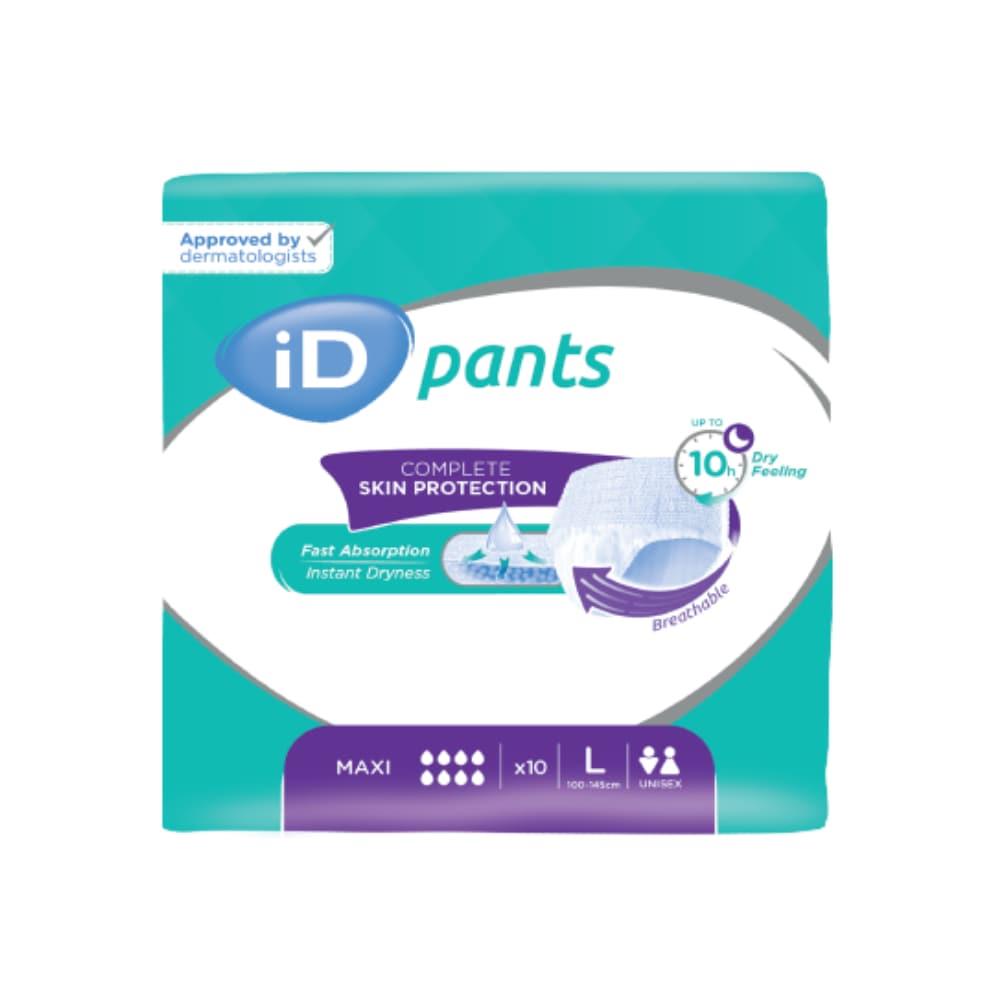 iD Pants Maxi Large 10 Pack