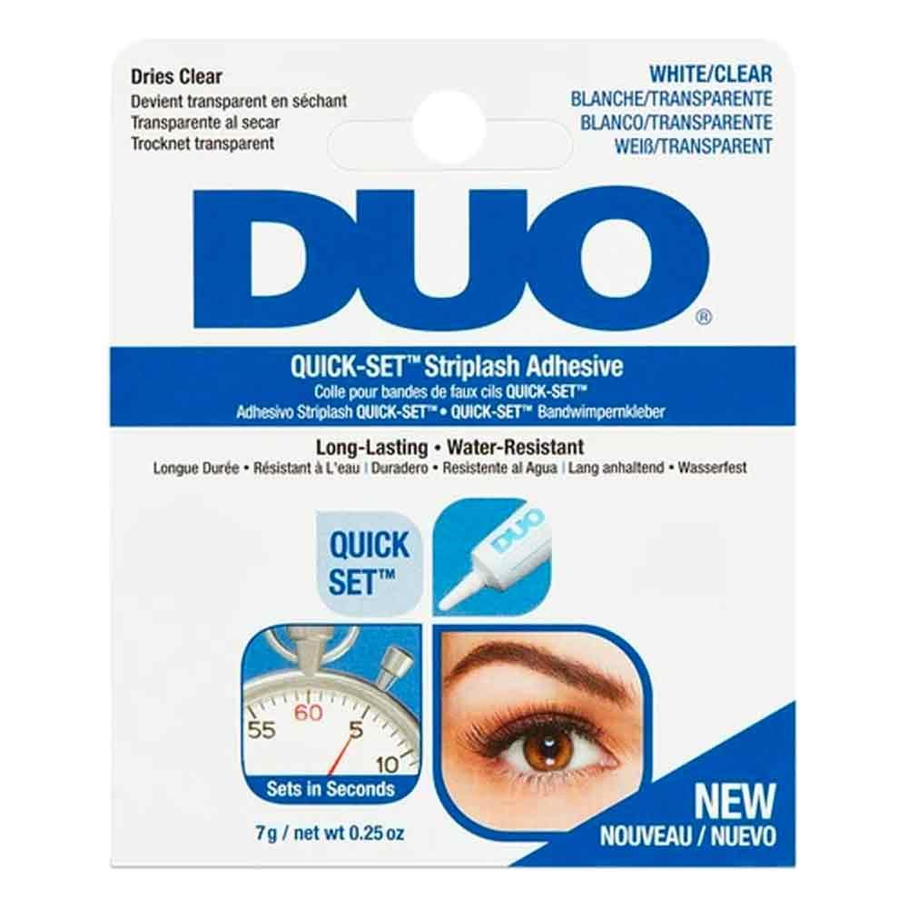 Duo Quickset Striplash Adhesive White/Clear 7g