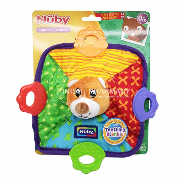 Nuby Teething Blankie 0m+