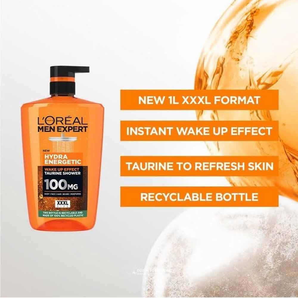 L'Oreal Men Expert Hydra Energy Shower Gel 1000ml