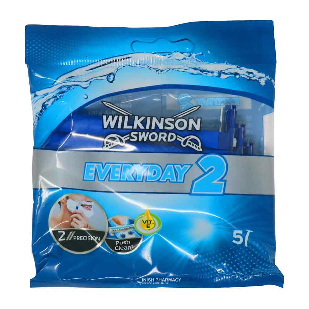 Wilkinson Sword Everyday 2 Male Disposable Razor 5 Pack