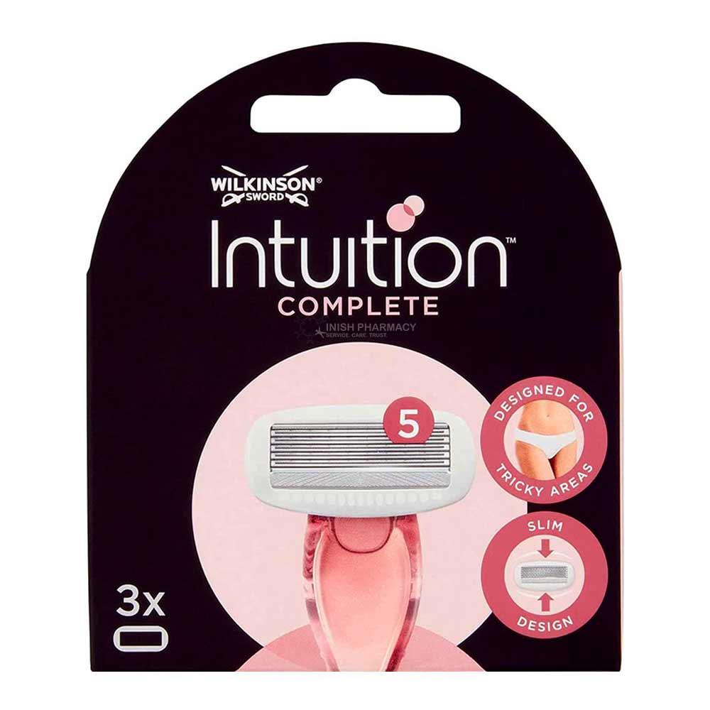 Wilkinson Sword Intuition Complete 3 Pack