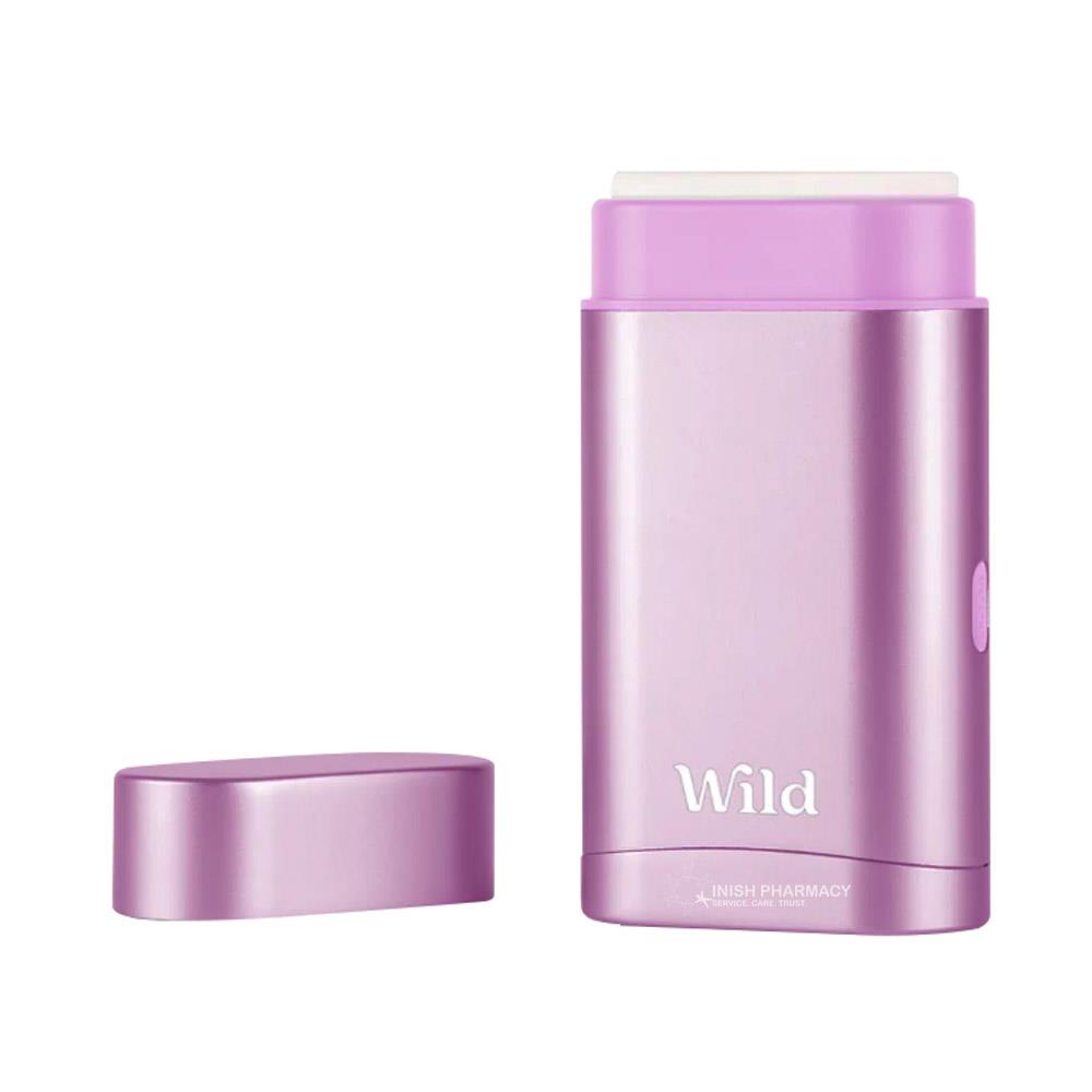 Wild Natural Deodorant Starter Pack Purple Case With Coconut & Vanilla Deodorant