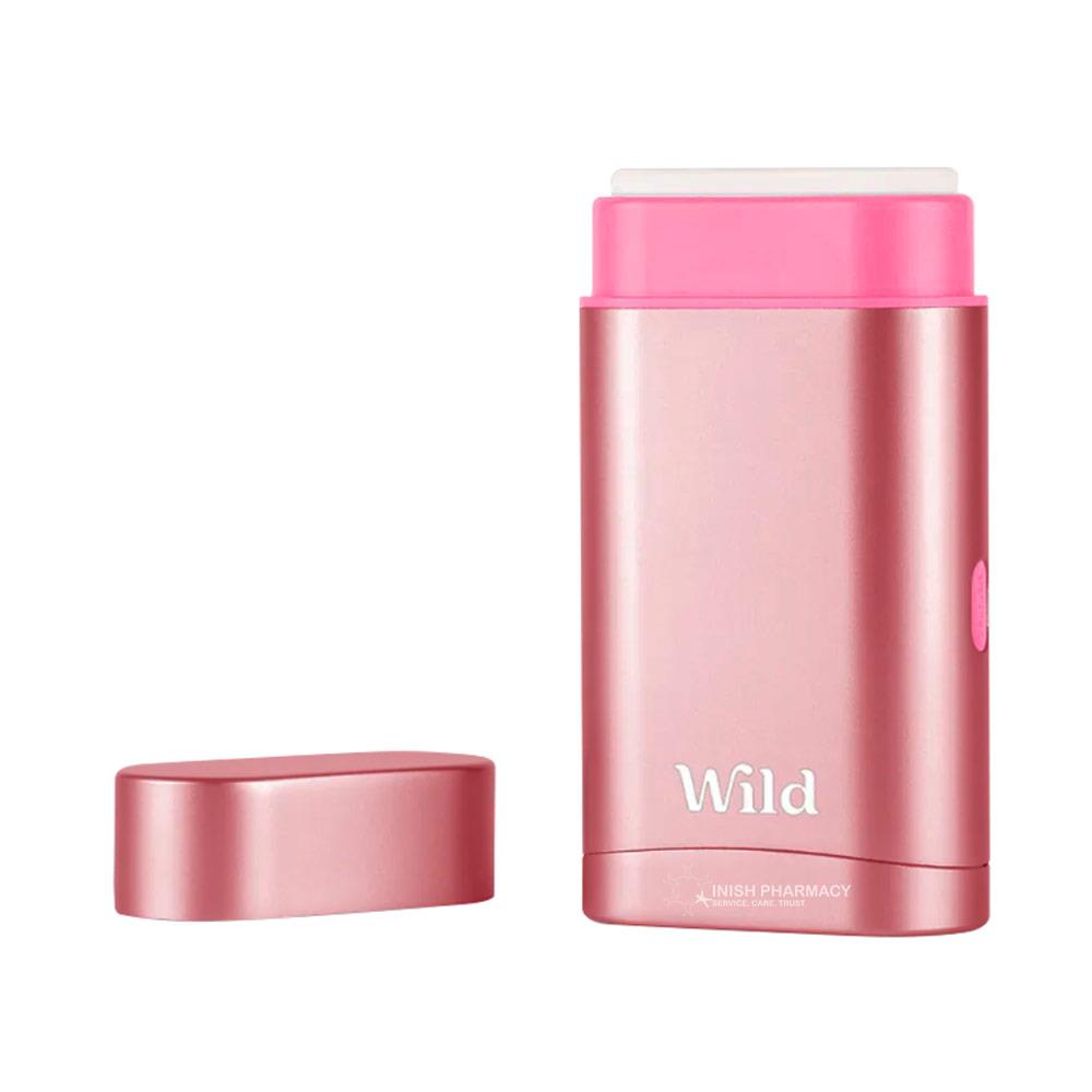 Wild Natural Deodorant Starter Pack Pink Case With Jasmine & Mandarin Blossom Deodorant