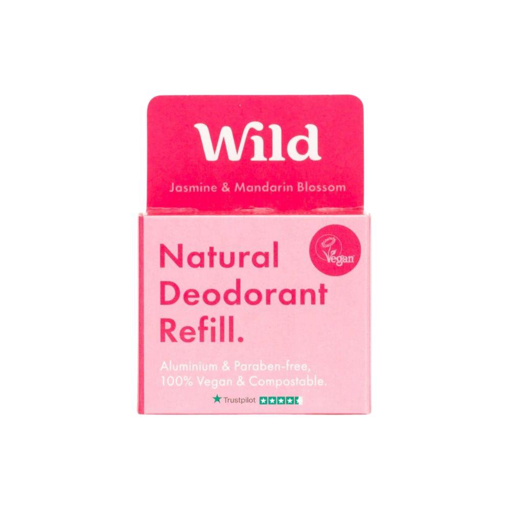 Wild Natural Deodorant Jasmine & Mandarin Blossom Refill 40g