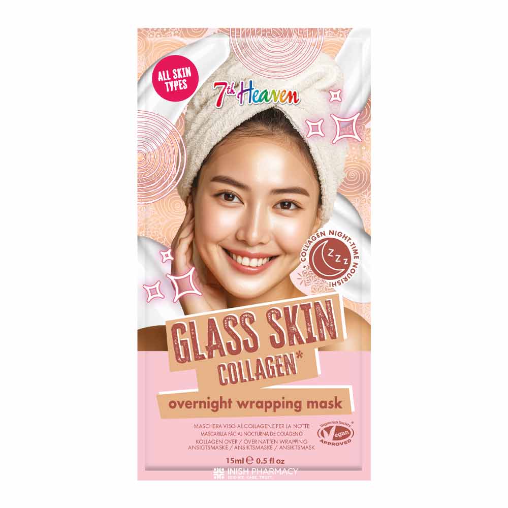 7th Heaven Glass Skin Collagen Overnight Wrapping Mask 15ml