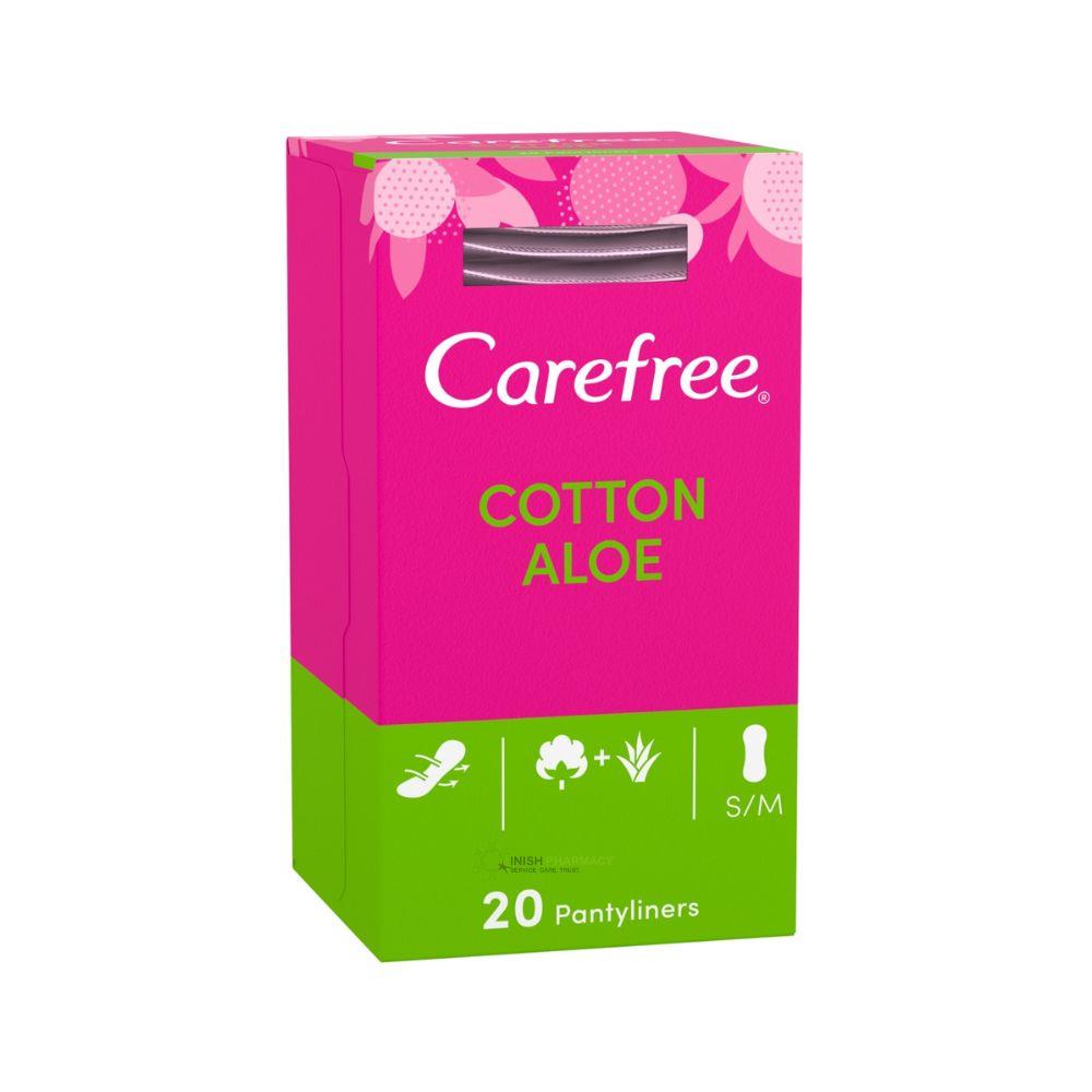 Carefree Aloe Liners 20 – for comfortable, everyday feminine protection