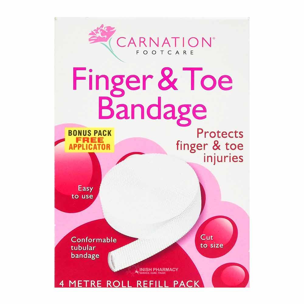 Carnation Finger & Toe Bandage