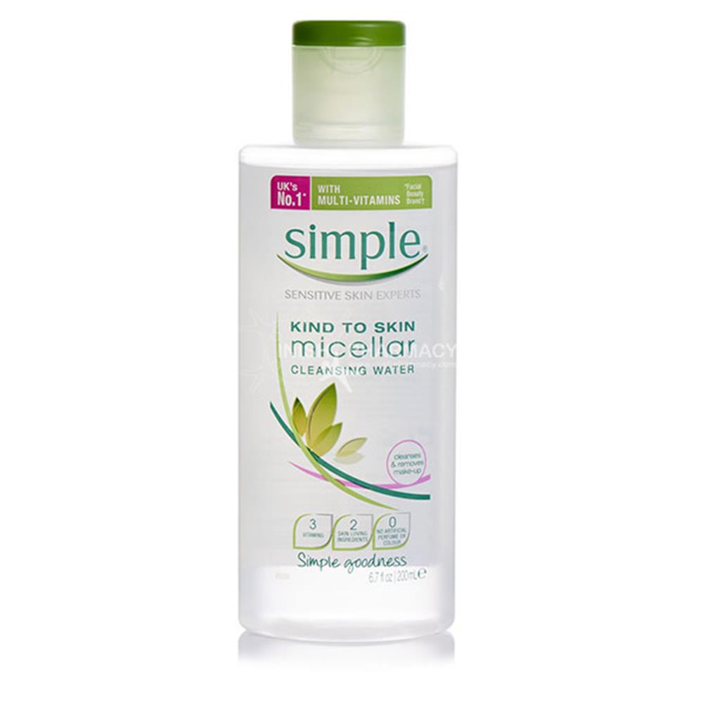 Simple Kind To Skin Micellar Cleansing Water 200ml
