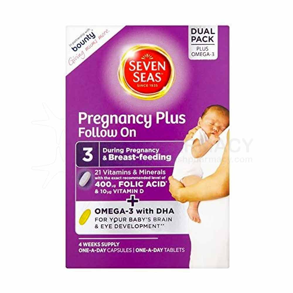 Seven Seas Pregnancy Plus Capsules & Tablets 3