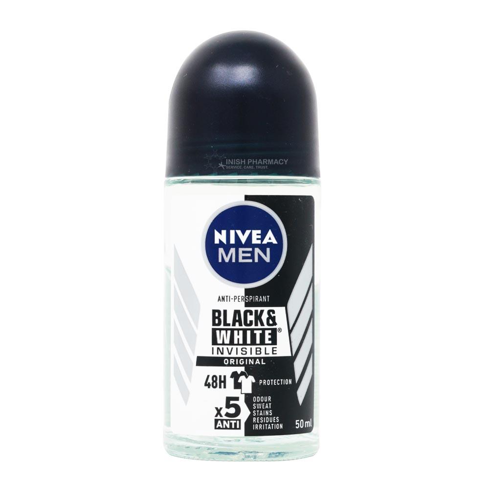 Nivea Men Invisible Black & White Roll On 50ml