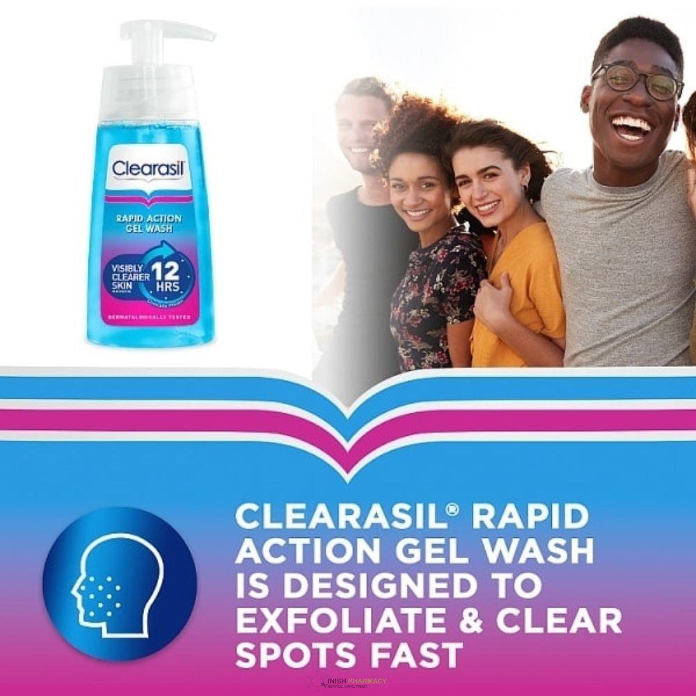 Clearasil Rapid Action Gel Wash 150ml