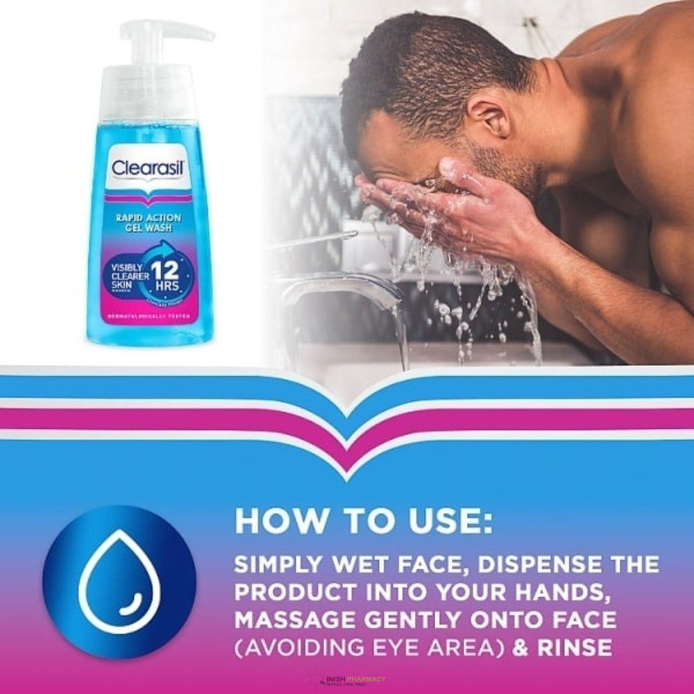 Clearasil Rapid Action Gel Wash 150ml