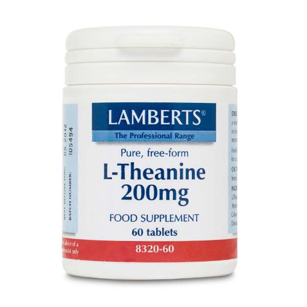 Lamberts L-Theanine 200mg 60 Tabs